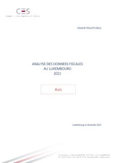 Analyse des données fiscales 2021