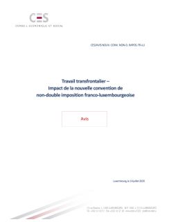 Travail transfrontalier : Impact de la nouvelle convention de non-double imposition franco-luxembourgeoise